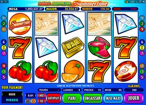 Jeu Casino Microgaming - Mega Moolah Summertime