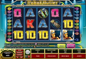 Jeu Casino Microgaming - Robot Butler
