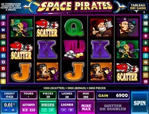 Jeu Casino770 - Machine à sous Space Pirates