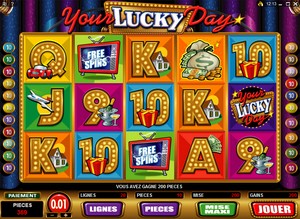 Jeu Casino Microgaming - Your Lucky Day