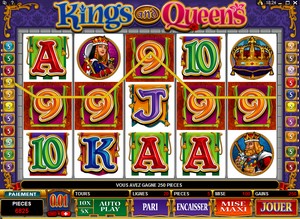 Jeu Casino Microgaming - Kings and Queens