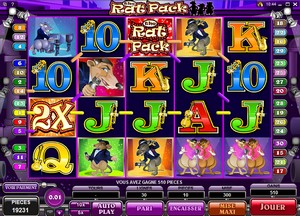 Jeu Casino Microgaming - The Rat Pack